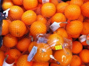 bag of oranges